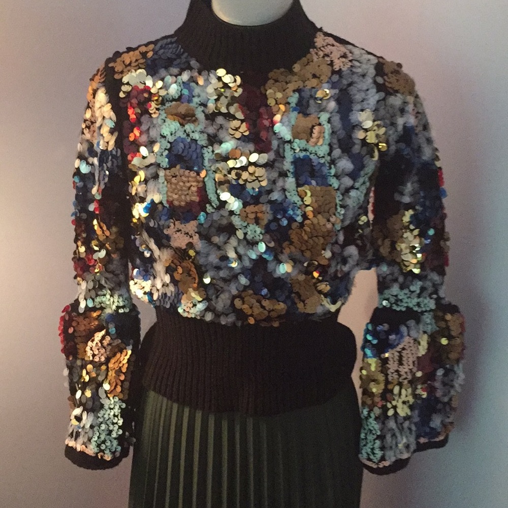 Zara sequined sweater